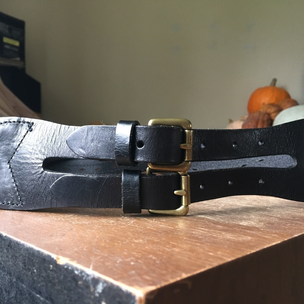 Leather Waist Belt - Picture 1 of 2